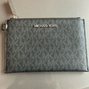 Michael kors black wristlet without strap. New